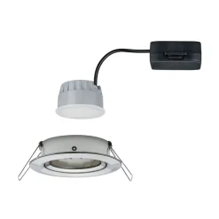 Paulmann spot Nova Coin rond, kantelbaar, ijzer