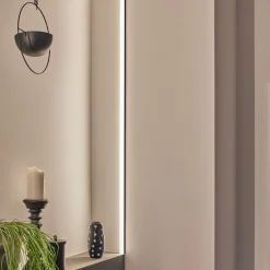 Paulmann Square profiel, zwart, diffusor wit, 1m