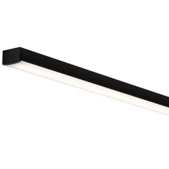 Paulmann Square profiel, zwart, diffusor wit, 1m