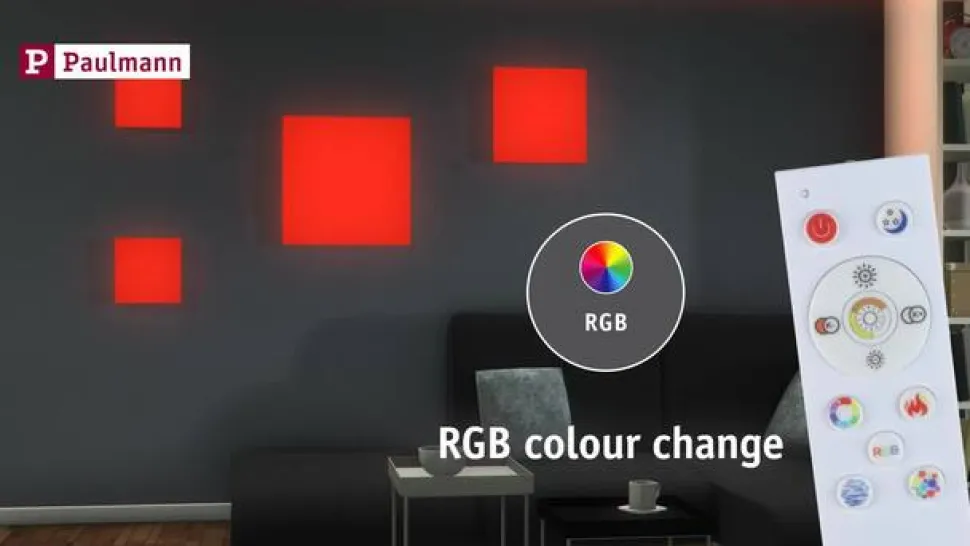 Paulmann Square profiel zwart diffusor zwart 2m