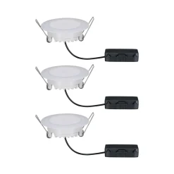 Paulmann Suon LED inbouwlamp, dimbaar, per 3