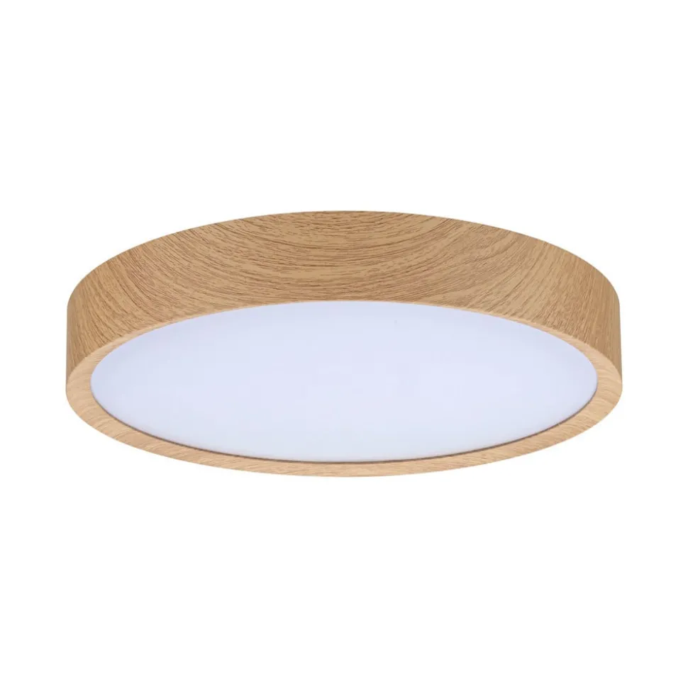 Paulmann Tega LED plafondlamp IP44 CCT hout