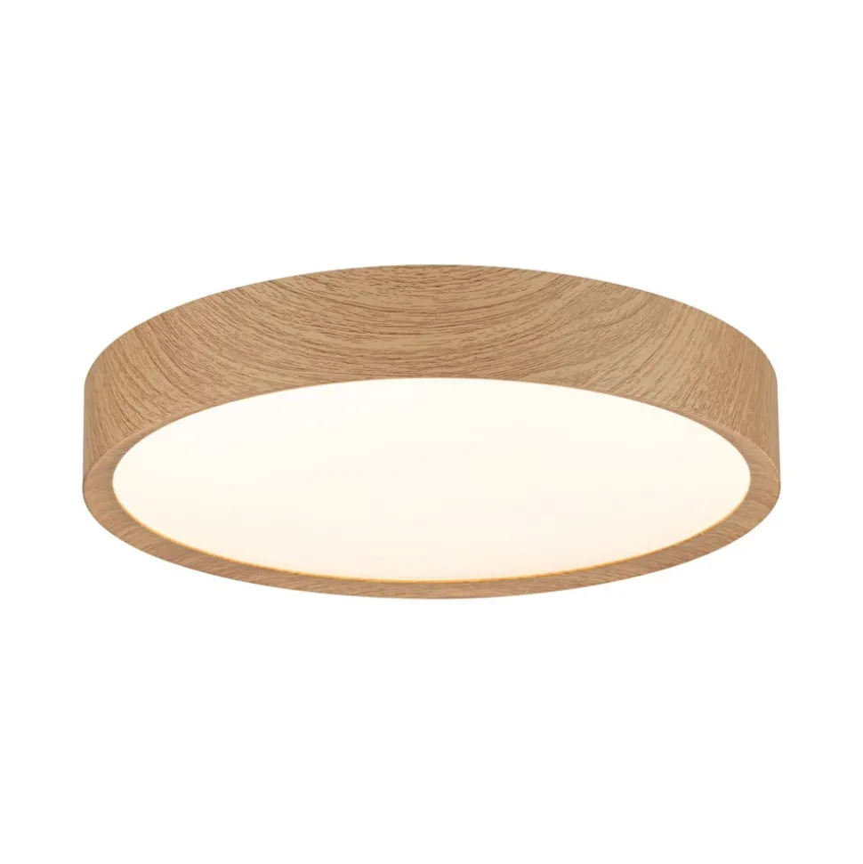 Paulmann Tega LED plafondlamp IP44 CCT hout
