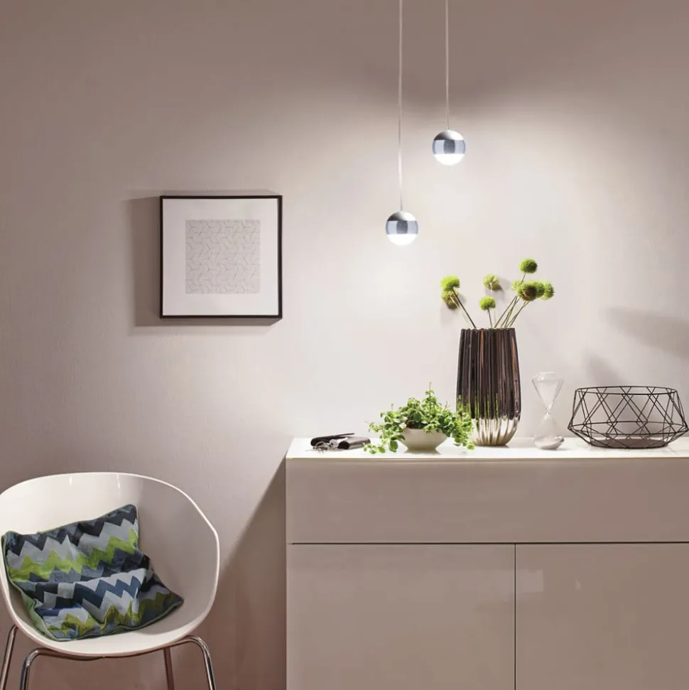 Paulmann URail Capsule II hanglamp 4.000K chroom