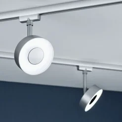 Paulmann URail Circle LED spot rond 4.000K chroom