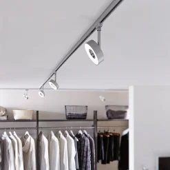 Paulmann URail Circle LED spot rond 4.000K chroom