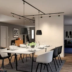 Paulmann URail Circle spot 3stepdim 3.000K zwart