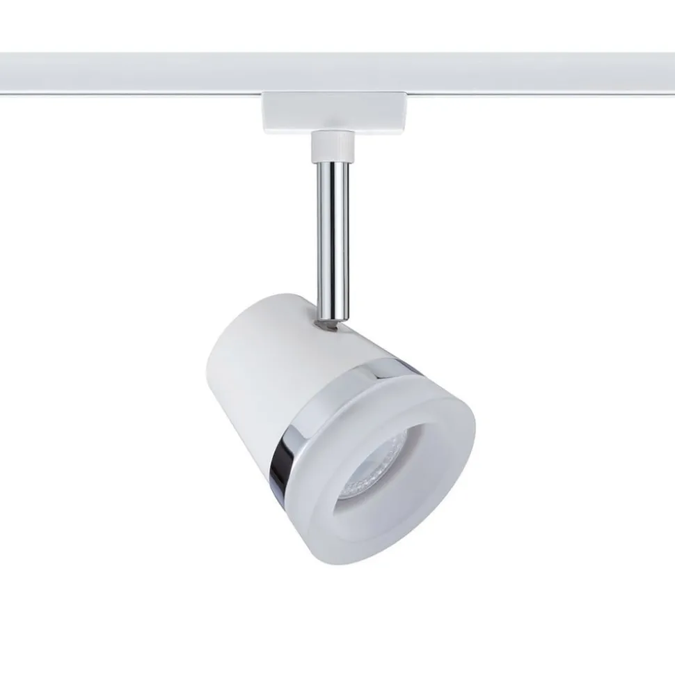Paulmann URail Cone spot, wit/chroom