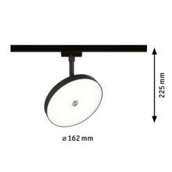 Paulmann URail Hildor LED spot zwart 4.000K