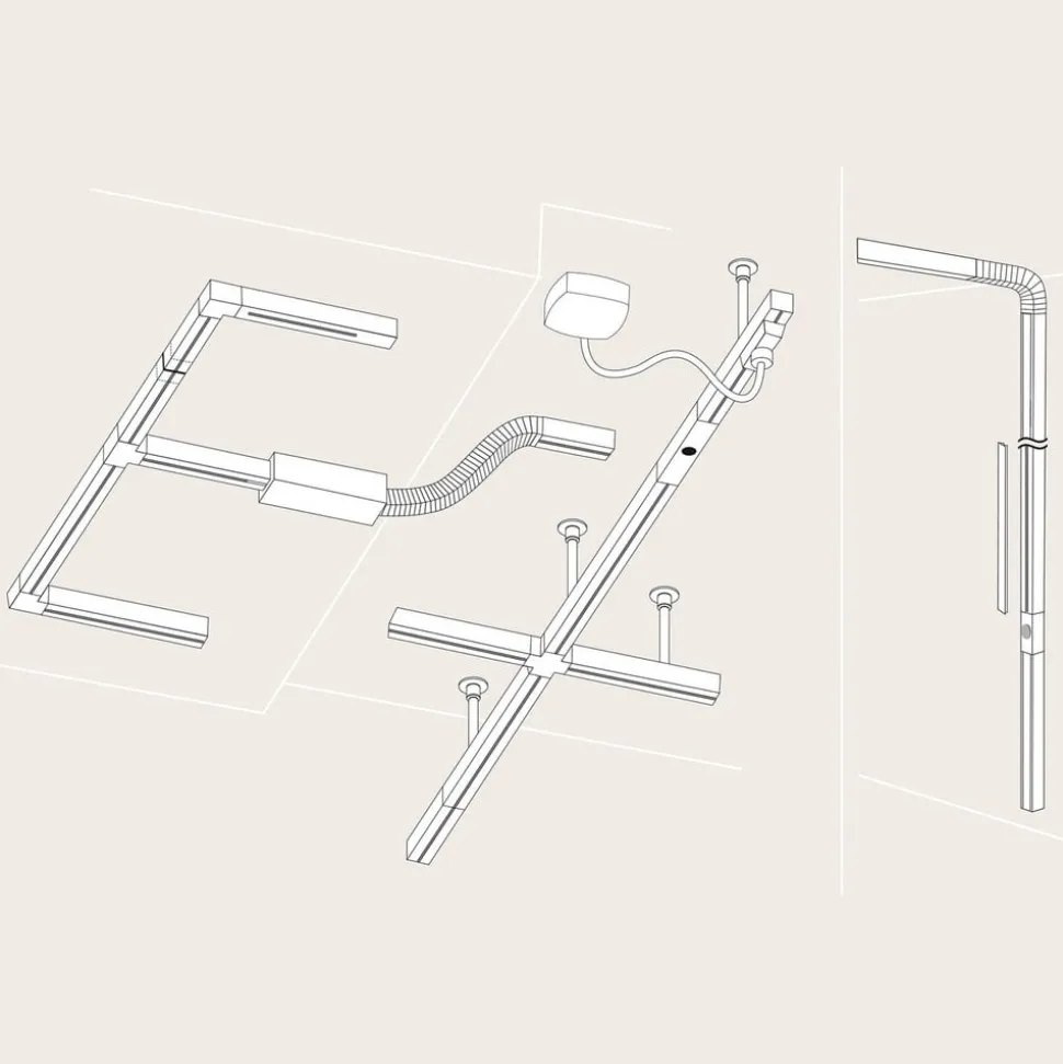 Paulmann URail L-connector, wit