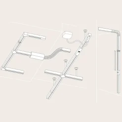 Paulmann URail L-connector, chroom mat