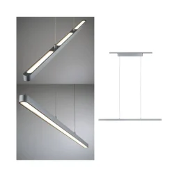 Paulmann URail LED-slinger Lento chroom mat