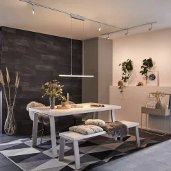 Paulmann URail LED-slinger Lento chroom mat