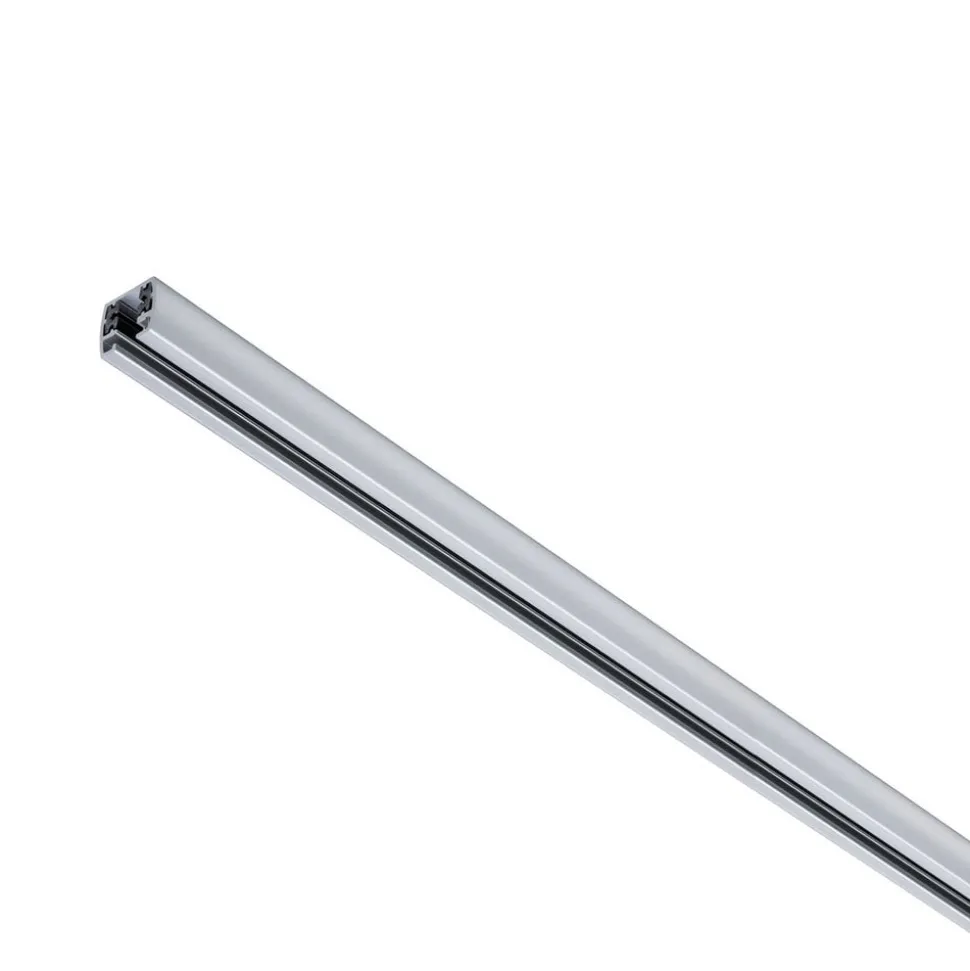 Paulmann URail rail, mat chroom, lengte 100 cm, aluminium