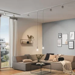 Paulmann URail rail, wit, lengte 100 cm, aluminium