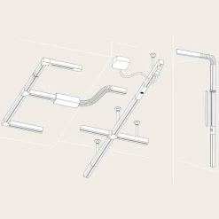Paulmann URail rail, wit, lengte 100 cm, aluminium