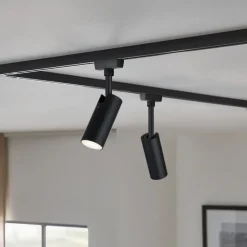 Paulmann URail Tubo spot 3-step-dim 3.000K zwart