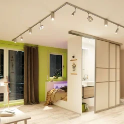 Paulmann URail Tubo spot 3-step-dim 3.000K chroom