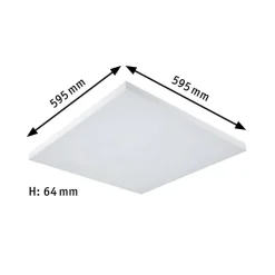 Paulmann Velora Rainbow paneel 60x60cm wit RGBW