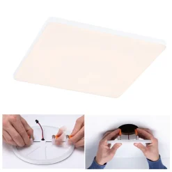 Paulmann Veluna Edge IP44 3000K dimmer 20x20cm