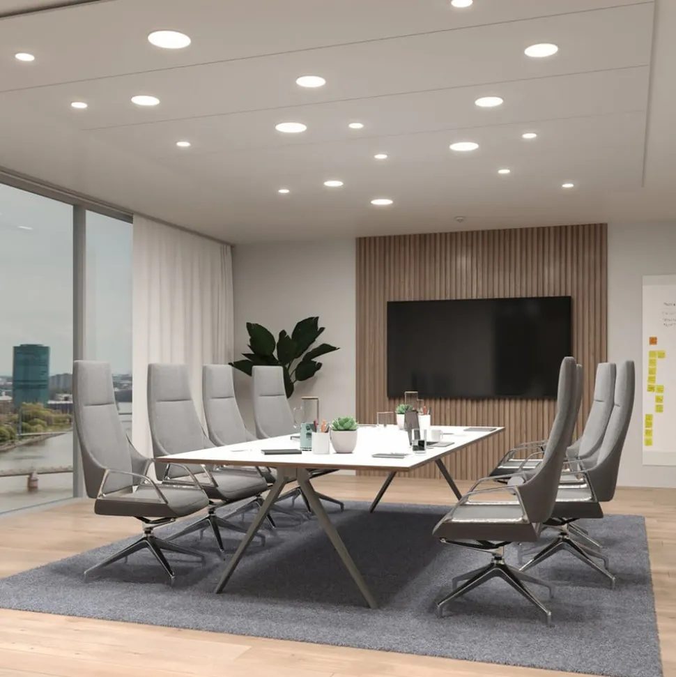 Paulmann Veluna Edge IP44 4.000K dimmer Ø 9cm