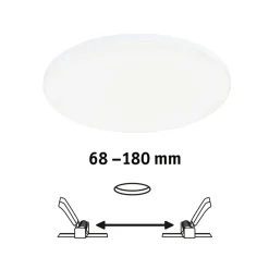 Paulmann Veluna Edge IP44 4.000K dimmer Ø 20cm