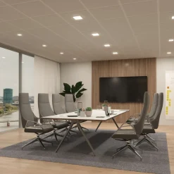 Paulmann Veluna Edge LED inbouw IP44 3000K 16x16cm