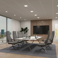 Paulmann Veluna Edge LED inbouw IP44 4000K 16x16cm