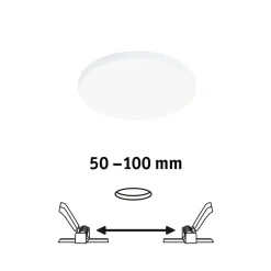 Paulmann Veluna Edge LED inbouw IP44 4.000K Ø 12cm