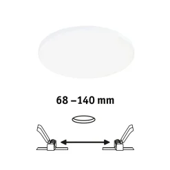 Paulmann Veluna Edge LED inbouw IP44 4.000K Ø 16cm