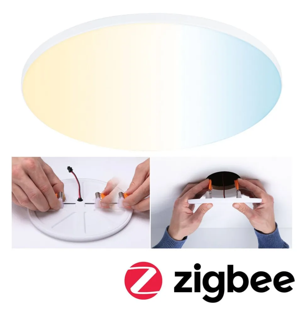 Paulmann Veluna Edge ZigBee CCT rond Ø 20cm