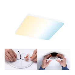 Paulmann Veluna Edge ZigBee CCT hoekig 16x16 cm