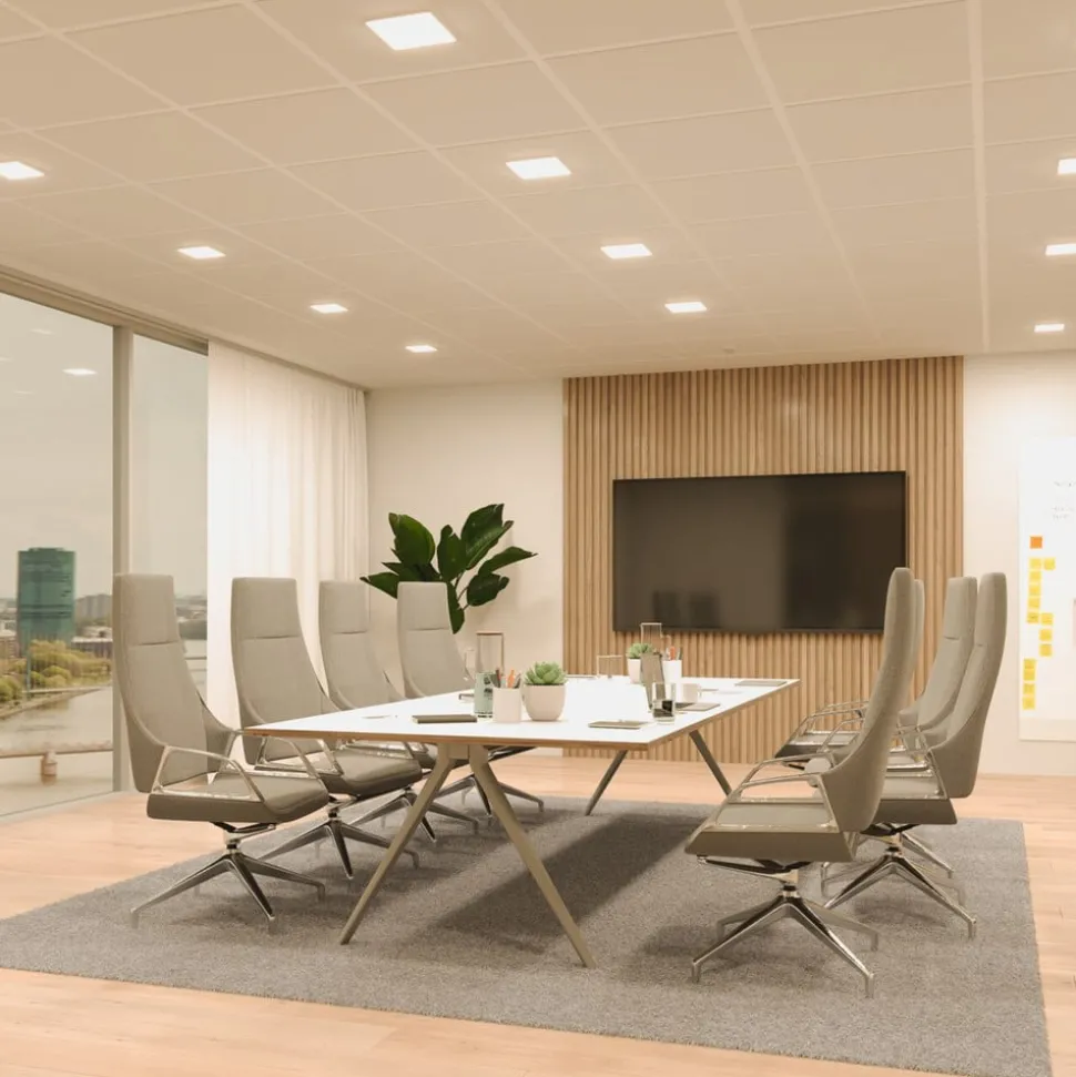 Paulmann Veluna Edge ZigBee CCT hoekig 20x20 cm