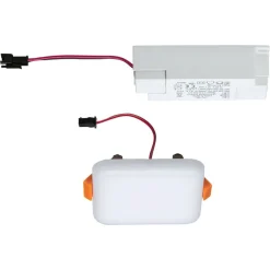 Paulmann Veluna LED inbouwlamp 4.000K 7,5x7,5