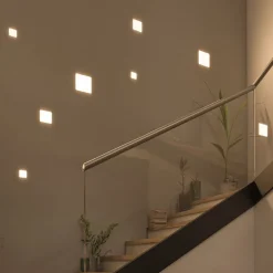 Paulmann Veluna LED inbouwlamp 4.000K 12,5x12,5