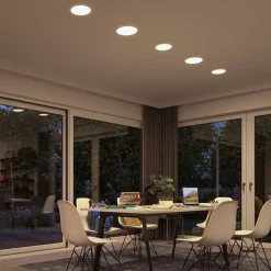 Paulmann Veluna LED inbouwlamp 4.000K Ø 12,5cm