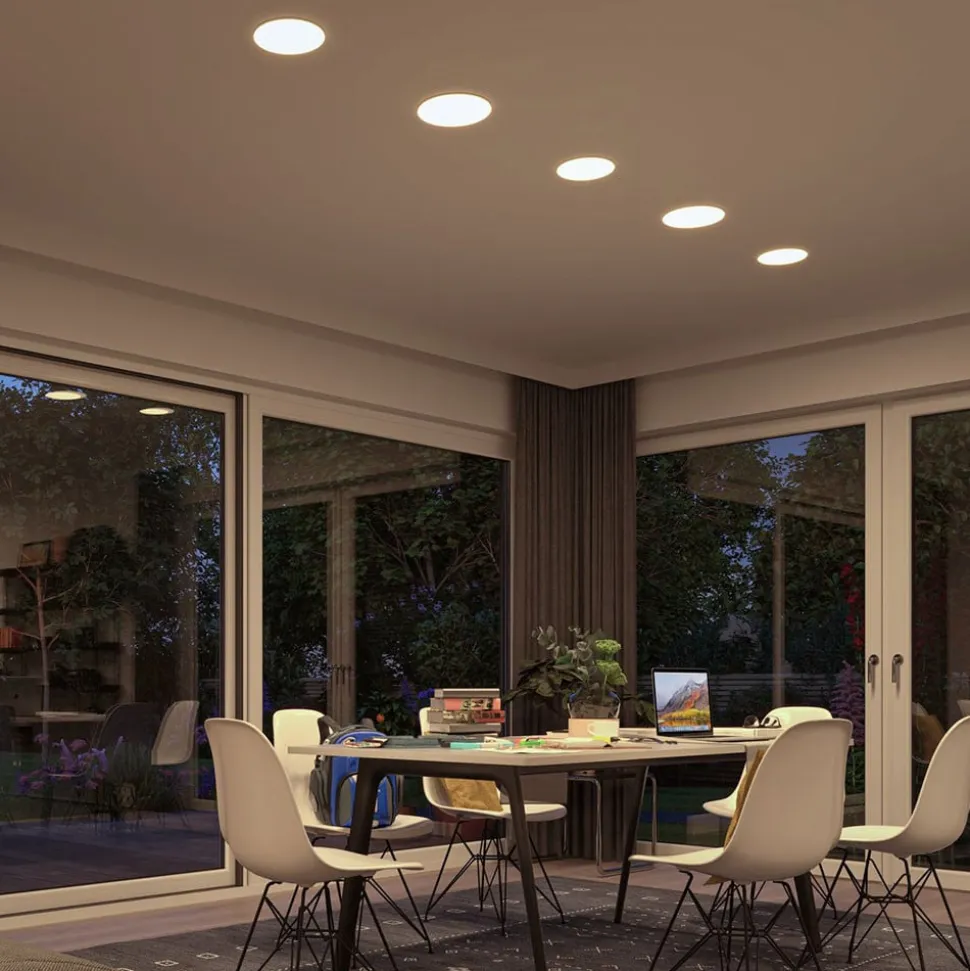 Paulmann Veluna LED inbouwlamp 4.000K Ø 12,5cm