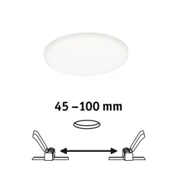 Paulmann Veluna LED inbouwlamp 4.000K Ø 12,5cm