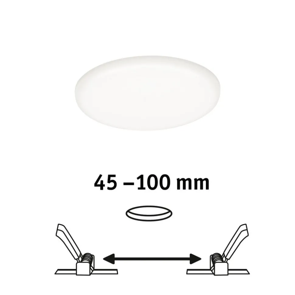Paulmann Veluna LED inbouwlamp 4.000K Ø 12,5cm
