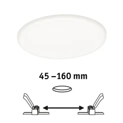 Paulmann Veluna LED inbouwlamp 4.000K Ø 18,5cm