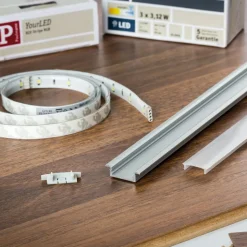 Paulmann Vloerinbouwprofiel voor LED strip 1m