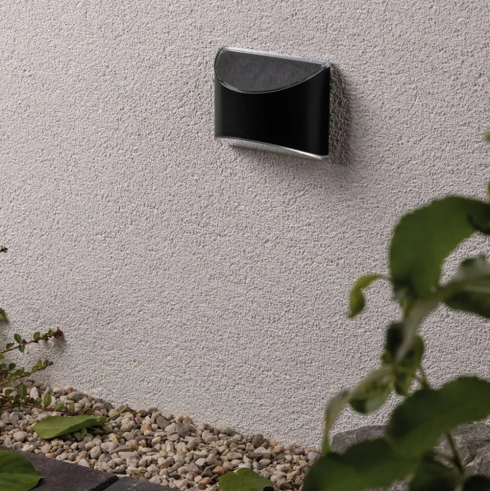 Paulmann wandlamp op zonne-enerige Elliot met accu