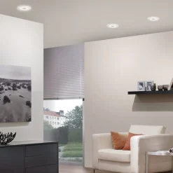 Paulmann Whirl LED inbouwlamp 6W per 3-set rond