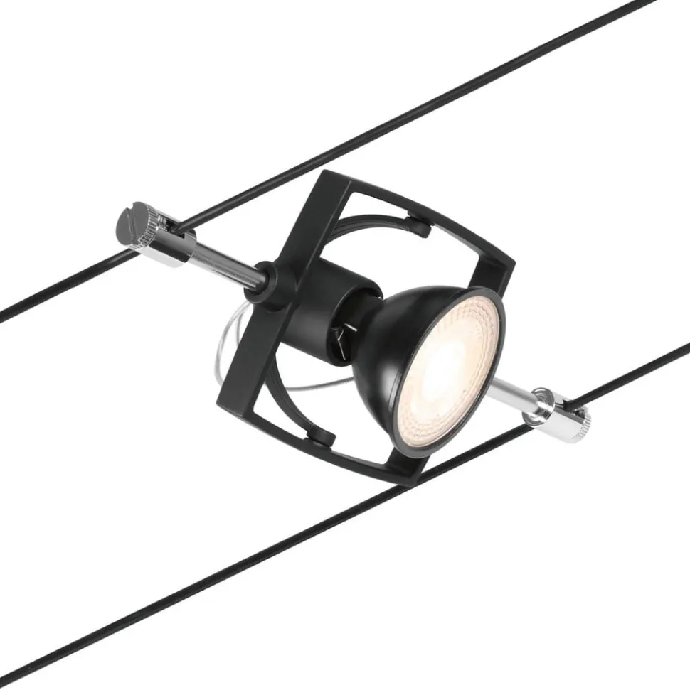 Paulmann Wire Mac II kabelsysteem, 5 m, zwart