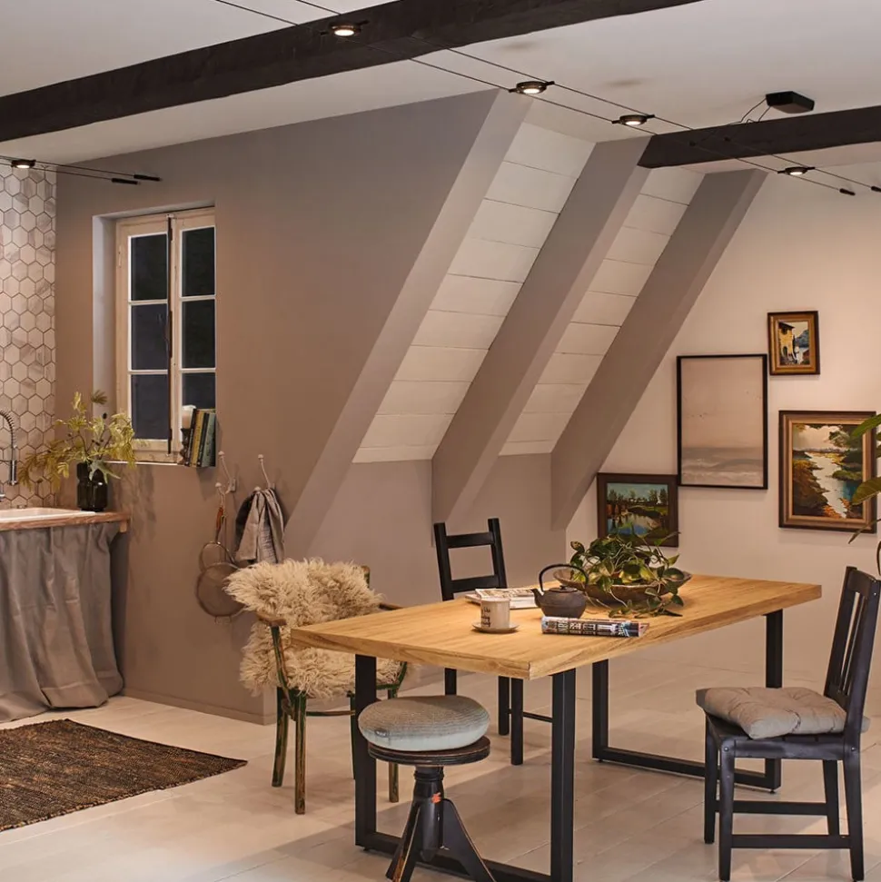 Paulmann Wire RoundMac LED kabelsysteem, zwart