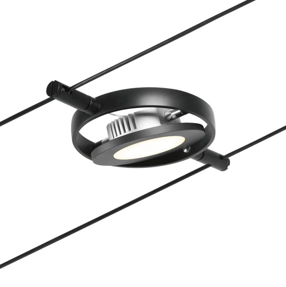 Paulmann Wire RoundMac LED kabelsysteem, zwart