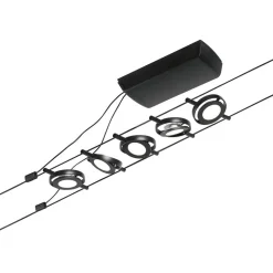 Paulmann Wire RoundMac LED kabelsysteem, zwart