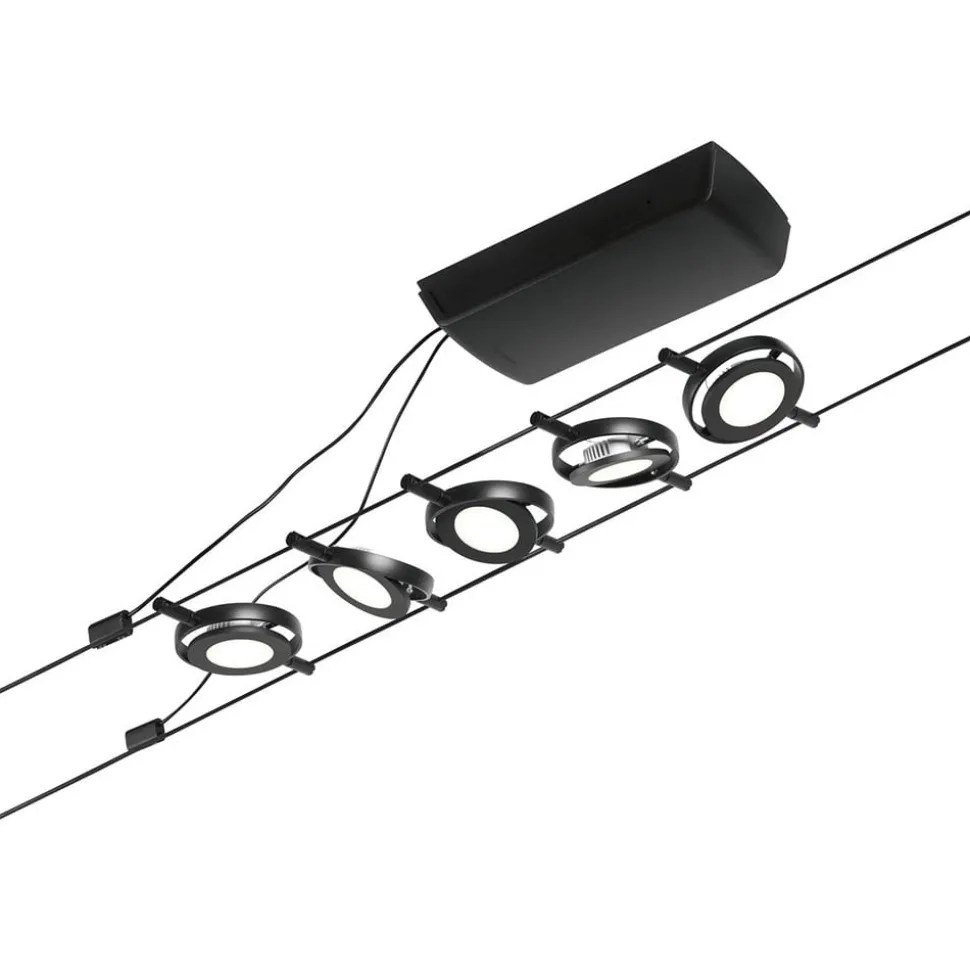 Paulmann Wire RoundMac LED kabelsysteem, zwart