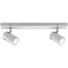 Paulmann Zyli plafondspot wit/chroom 2-lamps
