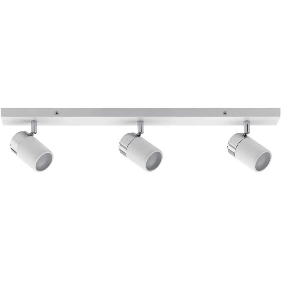 Paulmann Zyli plafondspot wit/chroom 3-lamps